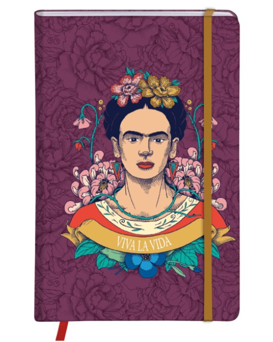 Σημειωματάριο Frida Kahlo με επένδυση A5